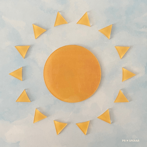 Quadro Sol Prosperar