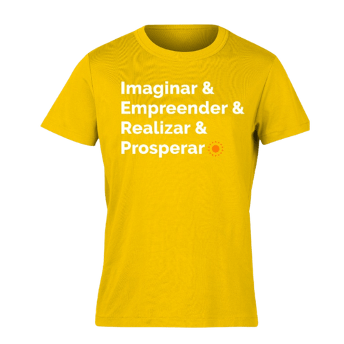 Camiseta Prosperar Amarela