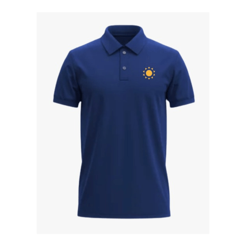 Camiseta Polo Azul Prosperar