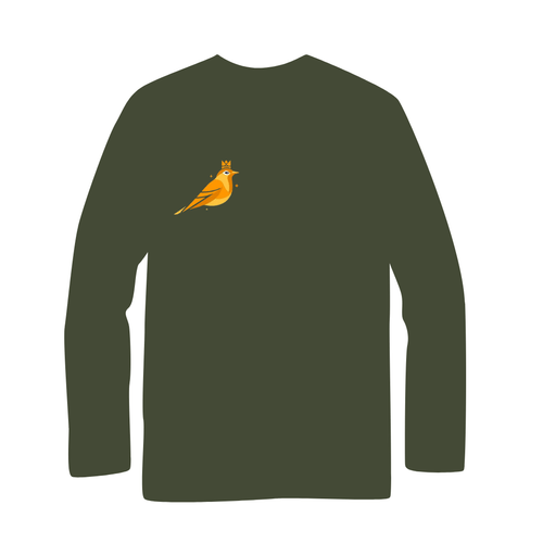 Camiseta Canário Manga Longa Babylook