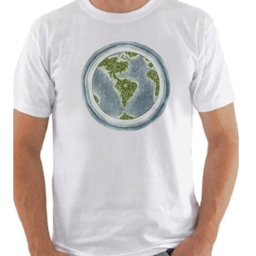 Camiseta Globo Branca